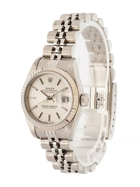 1991 Rolex Lady Datejust 69174 - Silver Dial Rolex Lady Datejust Silver Dial 26mm Ref 69174